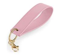 (One Size, Dusky Pink) Bagbase Boutique Wristlet Keyring
