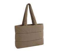 (One Size, Earthy Green) Bagbase Quilted Tote Bag