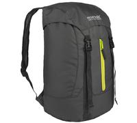 (One Size, Ebony/Neon Spring) Regatta Great Outdoors Easypack Packaway Rucksack/Backpack (25 Litres)
