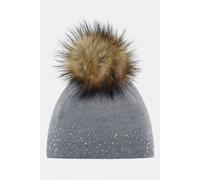 One Size Eisbar Womens Nalin Lux Crystal Hat Mid Grey Size