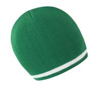 Result Men's Winter Essentials National Beanie Hat in Emerald Result Emerald One Size
