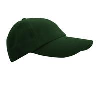 (One Size, Forest Green) Result Unisex Low Profile Heavy Brushed Cotton Baseball Cap (Pack of 2)