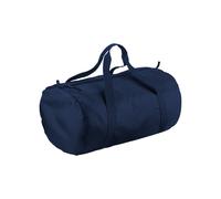 (One Size, French Navy) BagBase Packaway Barrel Bag