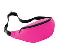(One Size, Fuchsia) Bagbase Adjustable Belt Bag (2.5 Litres)
