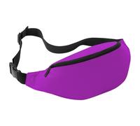 (One Size, Fuchsia) Bagbase Adjustable Belt Bag (2.5 Litres) (Pack of 2)