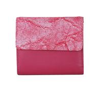 (One Size, Fuchsia/Pink Foil) Eastern Counties Leather Womens/Ladies Anais Purse With Foil Embossed Panel
