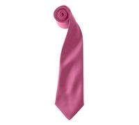 Premier Men's Colours Satin Clip Tie Pack of 2 in Fuchsia Premier Fuchsia One Size
