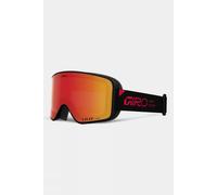 Giro Method Ski Goggles - Snowboard Goggles for Men, Women, Youth - Black/Red Stacked - Vivid Ember & Vivid Infrared