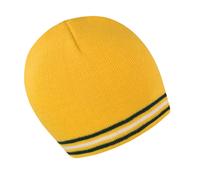 Result Men's Winter Essentials National Beanie Hat in Gold Result Gold One Size