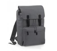 (One Size, Graphite/Black) BagBase Vintage Laptop Backpack
