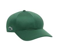 (One Size, Green) Lacoste Unisex Adult Tech Logo Cotton Twill Baseball Cap