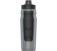 (One Size, Grey/Black) Under Armour Playmaker 900ml Water Bottle