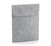 (One Size, Grey Melange) BagBase Felt iPad Slip Case