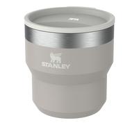 (One Size, Grey) Stanley Stackable Stainless Steel 295ml Camp Mug