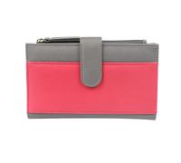 (One Size, Grey/Watermelon) Eastern Counties Leather Womens/Ladies Mae Leather Purse