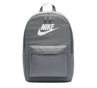 (One Size, Grey/White) Nike Heritage Logo Backpack