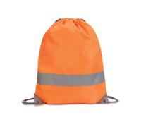 Shugon Men's Stafford Plain Drawstring Tote Bag - 13 Litres in Orange Shugon Orange