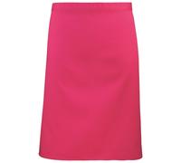 (One Size, Hot Pink) Premier Colours Mid Length Apron