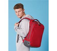 (One Size, Ice Grey) Bagbase Athleisure Sports Backpack