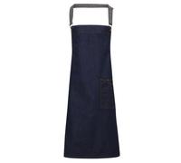 Premier District Bibbed Apron Indigo Denim (One Size)