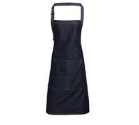 Premier Unisex Adult Twill Full Apron Indigo Denim (One Size)