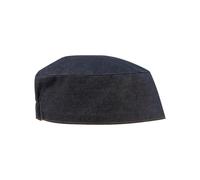 (One Size, Indigo Denim) Premier Unisex Chefs Skull Cap