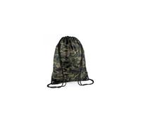 (One Size, Jungle Camo) Bagbase Premium Gymsac Water Resistant Bag (11 Litres)