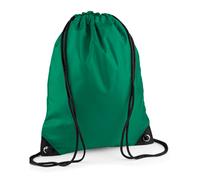 (One Size, Kelly Green) Bagbase Premium Drawstring Bag