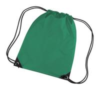 (One Size, Kelly Green) Bagbase Premium Gymsac Water Resistant Bag (11 Litres)