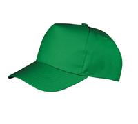 (One Size, Kelly Green) Result Headwear Childrens/Kids Boston 65/35 Polycotton Cap
