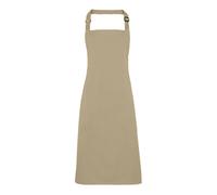Premier Colours Bib Apron Workwear Pack of 2 in Khaki Premier Khaki