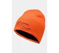 One Size Kjus Unisex Side Logo Beanie Orange Size