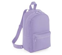 (One Size, Lavender) Bagbase Mini Essential Backpack/Rucksack Bag