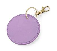 Bagbase Boutique Circular Key Clip in Lilac Bagbase Lilac One Size