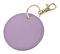 Bagbase Boutique Circular Leather-Look PU Keyclip in Lilac Bagbase Lilac One Size