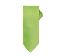 (One Size, Lime) Premier Mens Micro Waffle Formal Work Tie (Pack of 2)