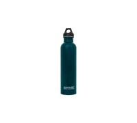 Regatta Stainless Steel 1L Water Bottle - Mediterranea - One Size - Mediterranea - 85% Stainless Steel/12% Polypropylene/3% Silicone