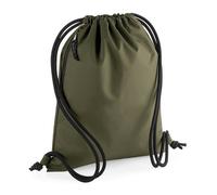 (One Size, Military Green) Bagbase Unisex Adult Recycled Drawstring Bag