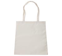 (One Size, Natural) Bagbase Sublimation Shopper Bag (10 Litres) (Pack of 2)