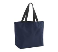 (One Size, Navy) Bagbase Original Plain Tote Bag