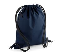 (One Size, Navy) Bagbase Unisex Adult Recycled Drawstring Bag