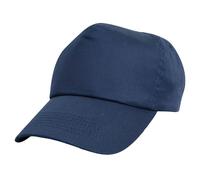 (One Size, Navy Blue) Result Unisex Childrens/Kids Plain Basebll Cap (Pack of 2)