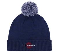 (One Size, Navy) Callaway Golf Mens 2025 TA Pom Pom Classic Warm Outdoor Tour Beanie Hat