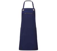(One Size, Navy/Camel) Premier Barley Recycled Full Apron
