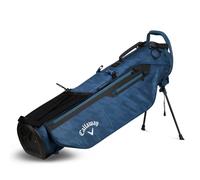 (One Size, Navy Houndstooth) Callaway Golf Unisex Par 3 Waterproof Fabric Three Way Top Stand Bag