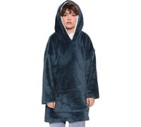 A2Z Unisex Mens Ladies Oversized Hoodie - Snuggle 951 Navy Adult One Size