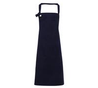 Premier Calibre Heavy Cotton Canvas Bib Apron in Navy Premier Navy