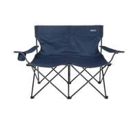 (One Size, Navy/Seal Grey) Regatta Isla Logo Travel 2 Person Camping Chair