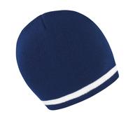 Result Men's Winter Essentials National Beanie Hat in Navy Result Navy One Size