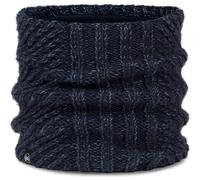 (One Size, Night Blue) Buff Akna Knitted & Polar Neck Gaiters